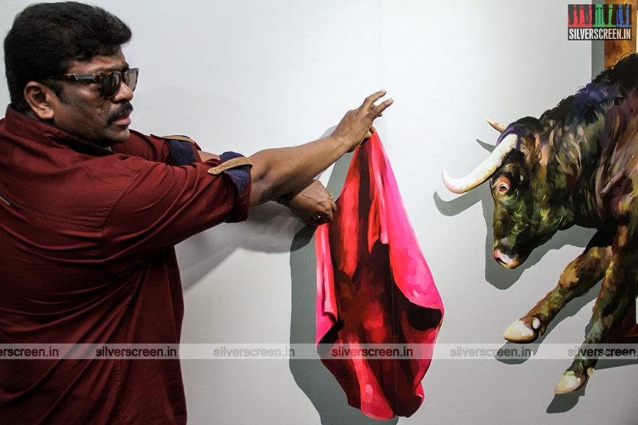 R Parthiban at the Inauguration of Click Art Museum