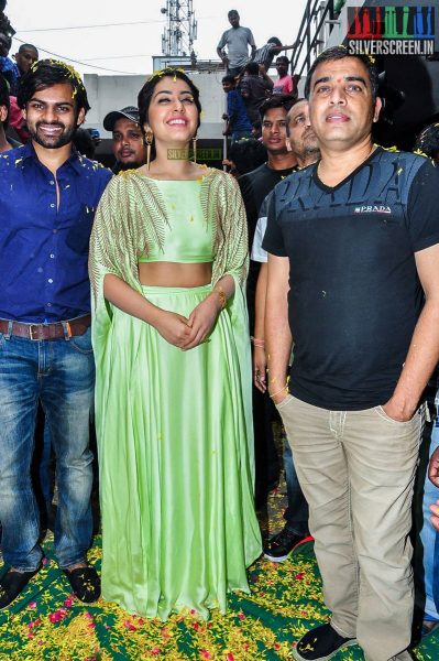 Raashi Khanna at Supreme Platinum Disc Event