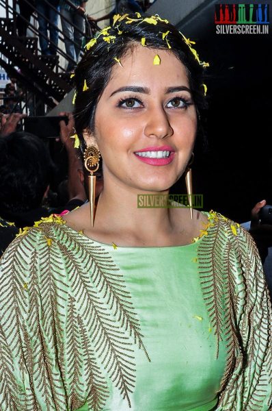 Raashi Khanna at Supreme Platinum Disc Event