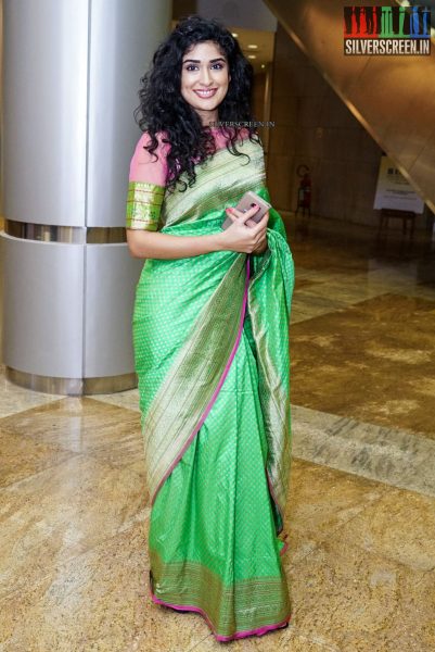 Anjala Zaveri at An Ode To Weaves and Weavers Fashion Show