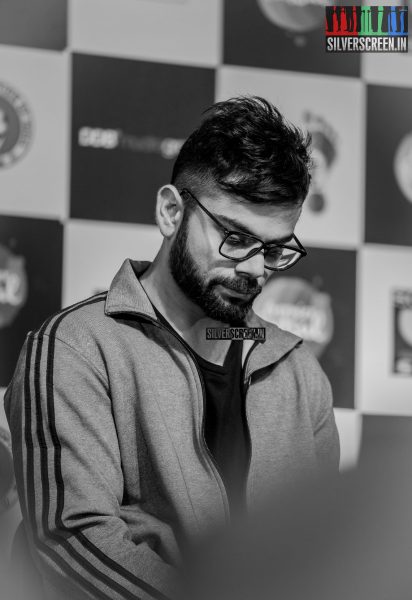 AR Rahman and Virat Kohli at Premier Futsal​ Press Meet