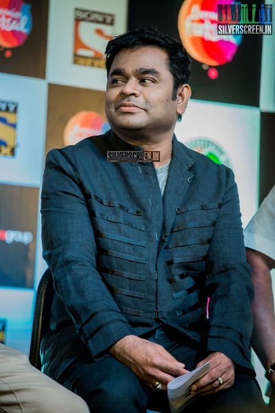 AR Rahman and Virat Kohli at Premier Futsal​ Press Meet