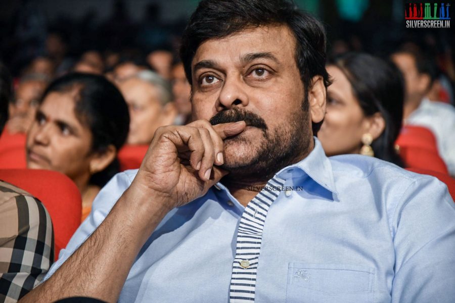 Chiranjeevi at Jakkanna Audio Launch