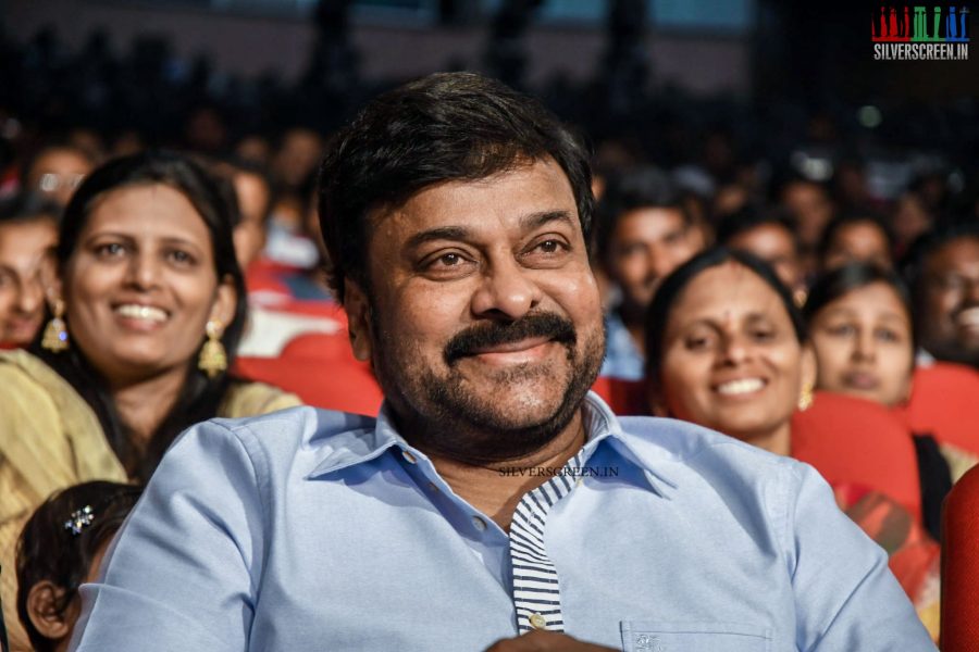 Chiranjeevi at Jakkanna Audio Launch