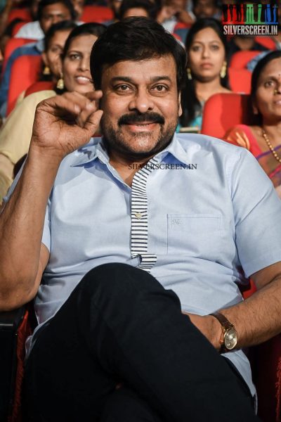 Chiranjeevi at Jakkanna Audio Launch