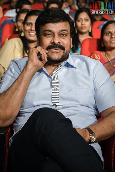 Chiranjeevi at Jakkanna Audio Launch