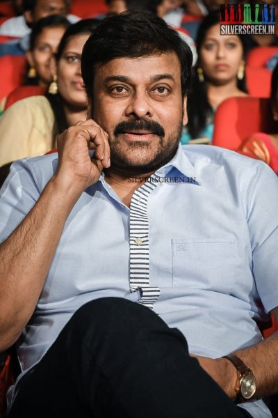 Chiranjeevi at Jakkanna Audio Launch