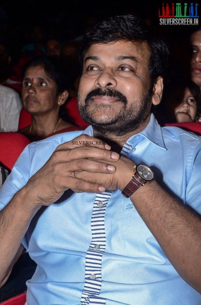 Chiranjeevi at Jakkanna Audio Launch