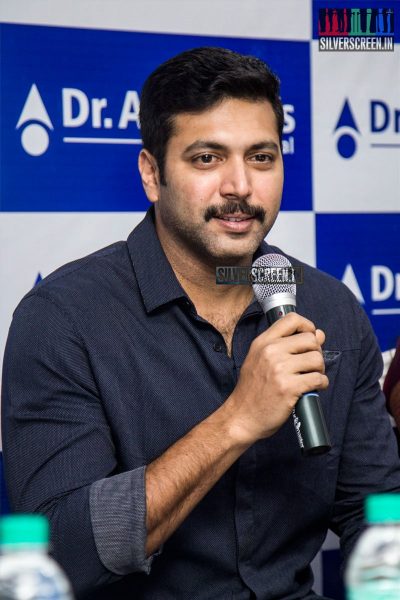 Jayam Ravi at the Inauguration of Dr Agarwal's Eye Hospital