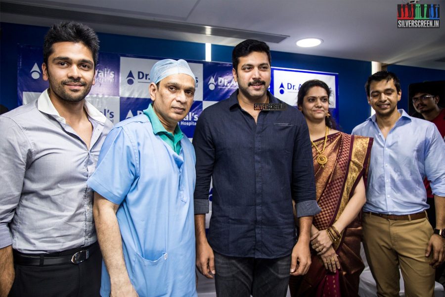 Jayam Ravi at the Inauguration of Dr Agarwal's Eye Hospital