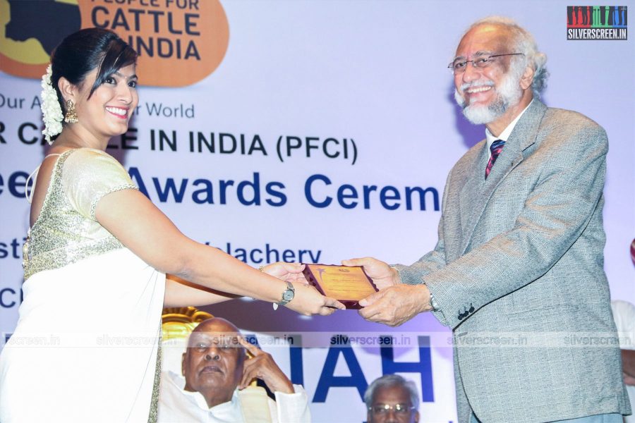 Vishal and Varalaxmi at PFCI Annual Meet