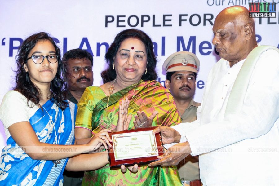 Vishal and Varalaxmi at PFCI Annual Meet