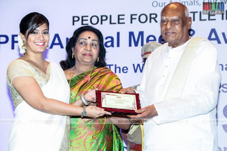 Vishal and Varalaxmi at PFCI Annual Meet