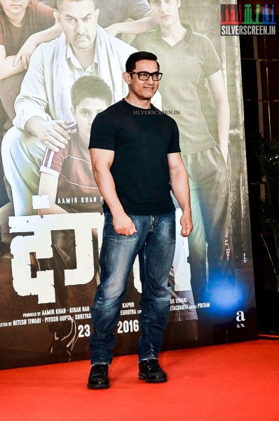 Aamir Khan at Dangal Poster Launch