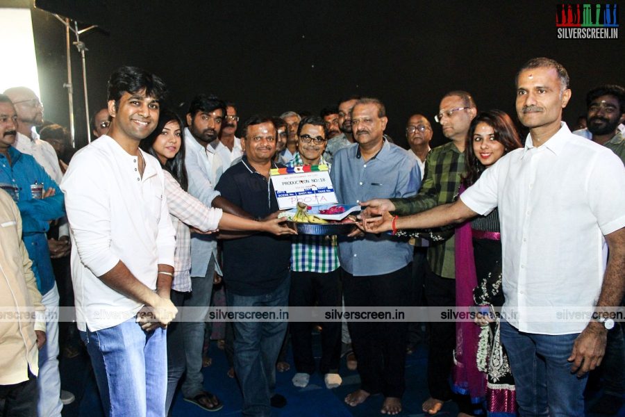 AGS Entertainment-KV Anand Untitled Movie Launch Photos