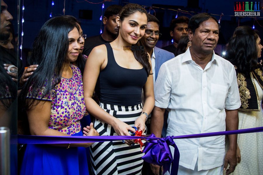 Andrea Jeremiah at the Inauguration of Mabyo Fashion Boutique