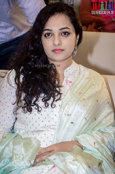 Nithya Menen at 100 Days of Love Audio Launch