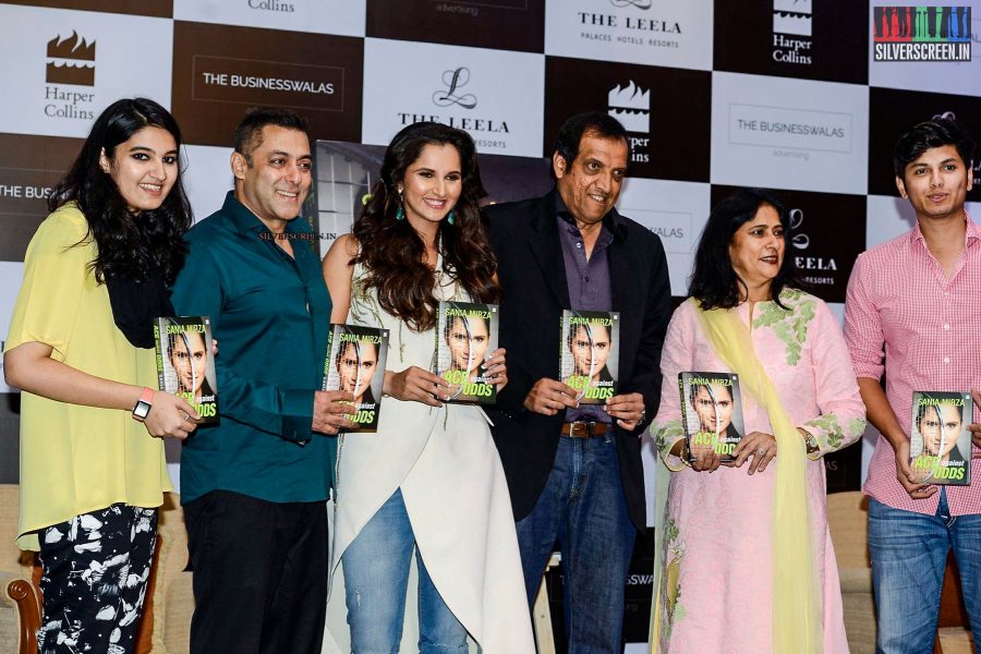 Salman Khan at Sania Mirza's Ace Against Odd Book Launch