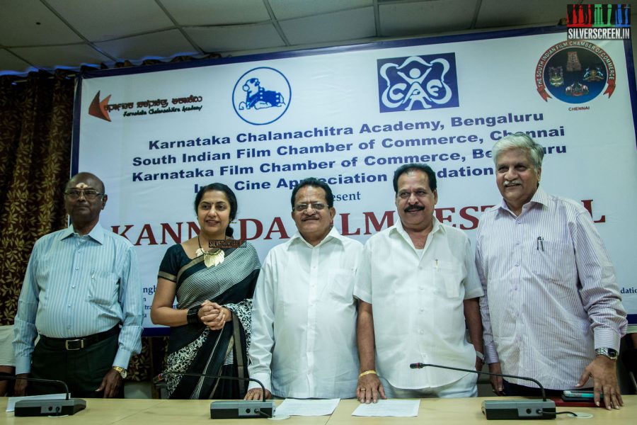 Suhasini Mani Ratnam at Kannada Film Festival Press Meet