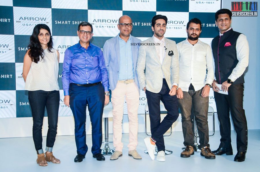 Ayushmann Khurrana at Arrow Smart Shirt Launch