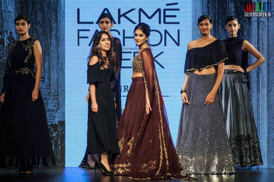 Ileana D'Cruz at Lakme Fashion Week Winter Festive 2016 for Ridhi Mehra