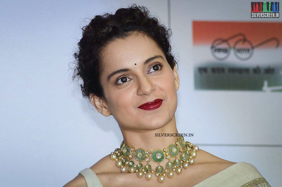 Kangana Ranaut at the Swachh Bharat Promotion