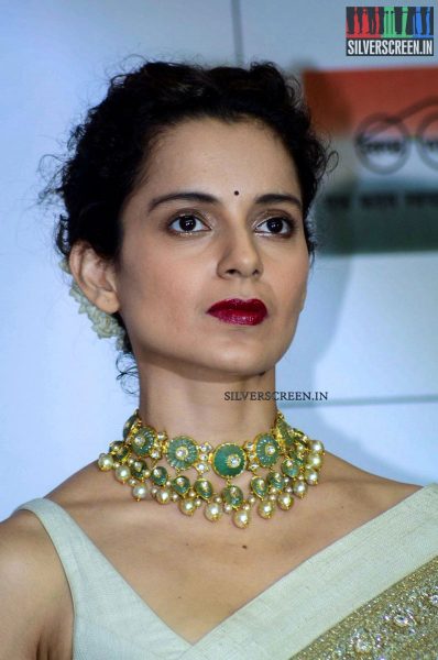 Kangana Ranaut at the Swachh Bharat Promotion