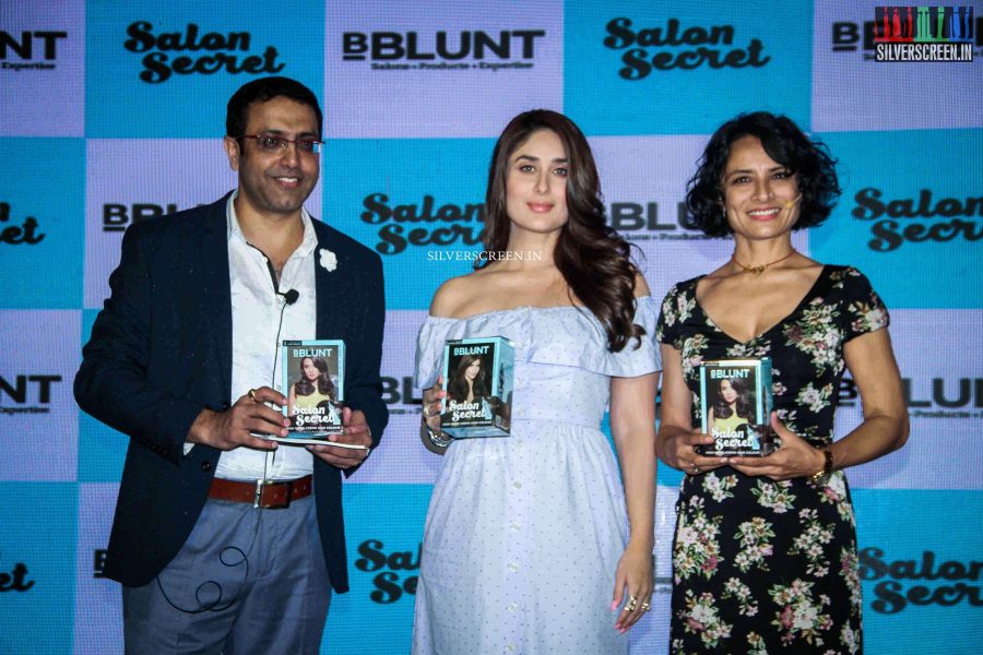 Kareena Kappor at the Launch of Bblunt Salon Secret
