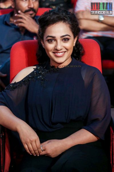 Nithya Menen at Janatha Garage Audio Launch