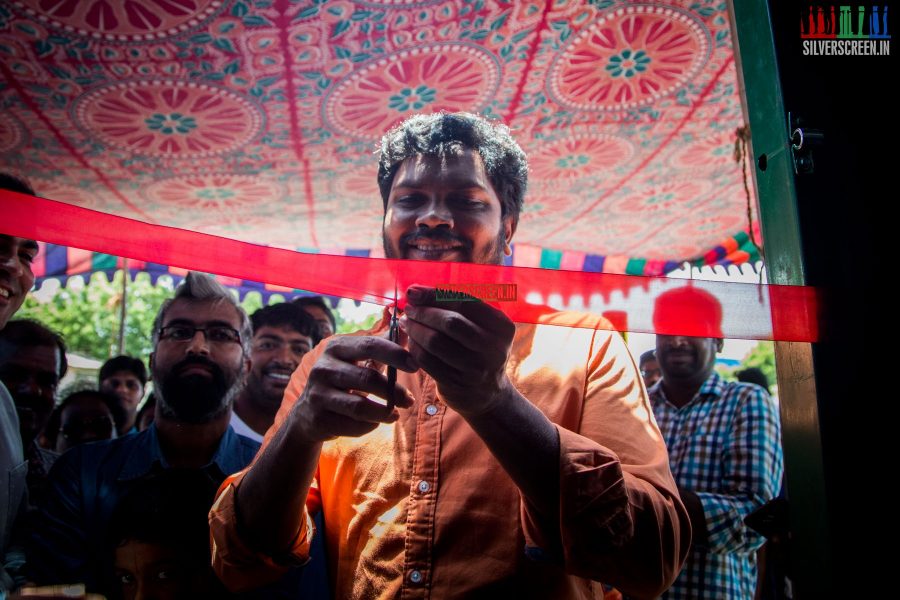 Pa Ranjith at the Inauguration of De Base Badminton Academy