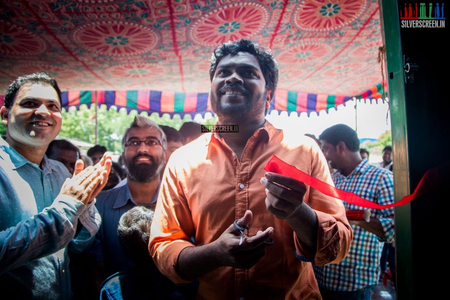 Pa Ranjith at the Inauguration of De Base Badminton Academy