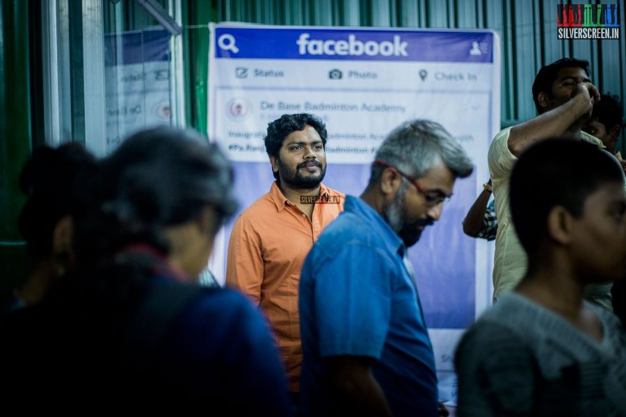 Pa Ranjith at the Inauguration of De Base Badminton Academy