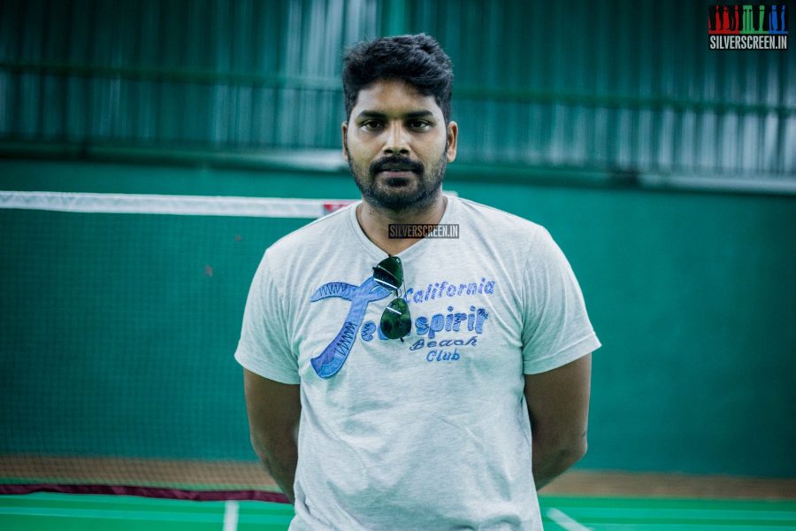 Pa Ranjith at the Inauguration of De Base Badminton Academy