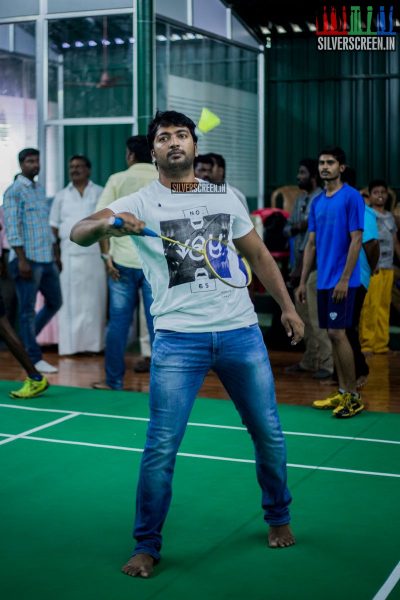 Pa Ranjith at the Inauguration of De Base Badminton Academy