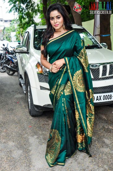 Poorna at the Inauguration of SR Fashion Studio