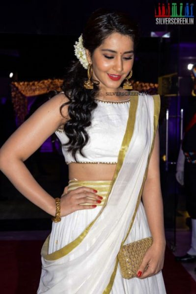 Raashi Khanna at Producer DVV Danayya Daughter Wedding Reception