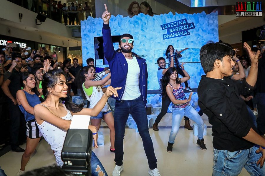 Ranveer Singh at the Launch of Colgate MaxFresh Power Freeze