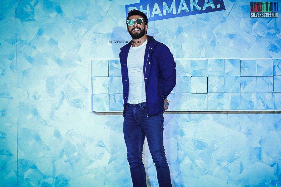 Ranveer Singh at the Launch of Colgate MaxFresh Power Freeze