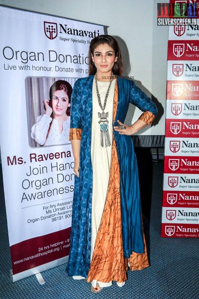 Raveena Tandon Endorses Nanavati Super Speciality Hospital