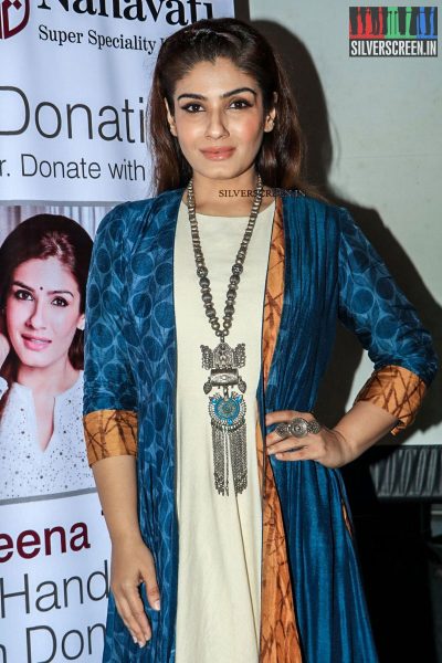 Raveena Tandon Endorses Nanavati Super Speciality Hospital