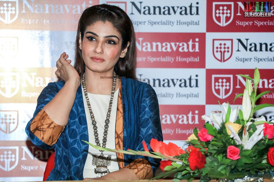 Raveena Tandon Endorses Nanavati Super Speciality Hospital