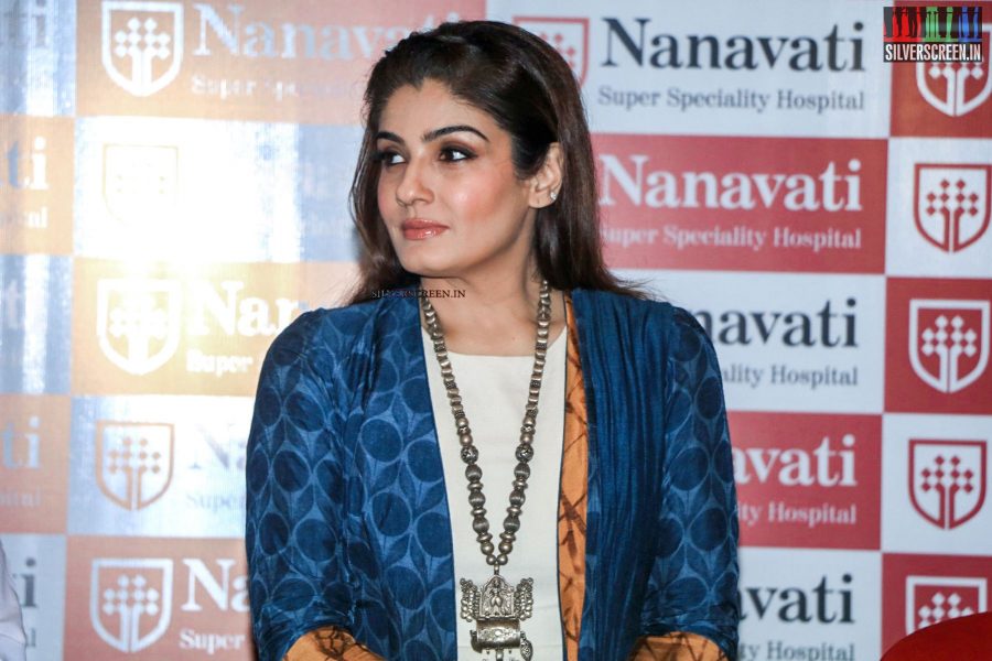 Raveena Tandon Endorses Nanavati Super Speciality Hospital