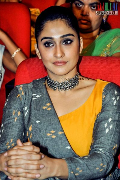 Regina Cassandra at the Banthi Poola Janaki Audio Launch