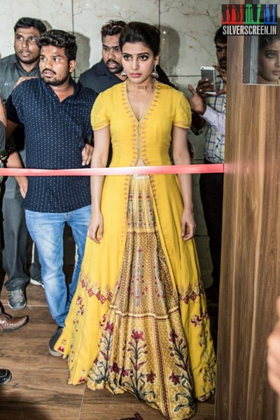 Samantha Ruth Prabhu at the Launch of 7th Bahar Cafe Restaurant