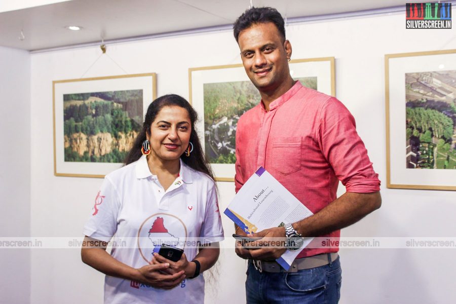 Suhasini Mani Ratnam Inaugurates Photo Exhibition Luxembourg – A Photographic Journey