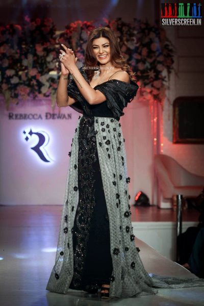 Sushmita Sen at the launch of the Rebecca Dewan Couture Label