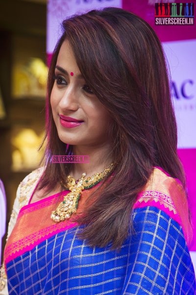 Trisha Krishnan at the Launch of NAC Jewellers Necklace Mela