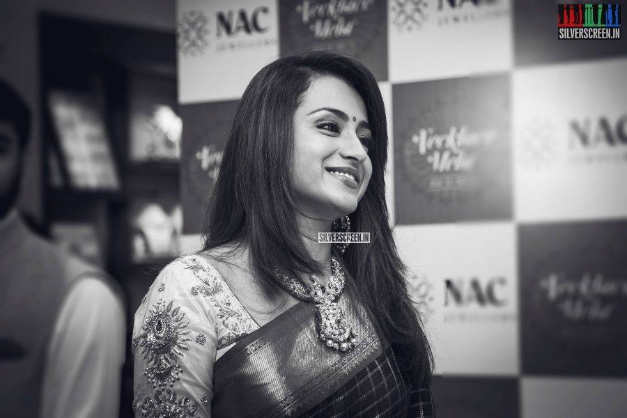 Trisha Krishnan at the Launch of NAC Jewellers Necklace Mela