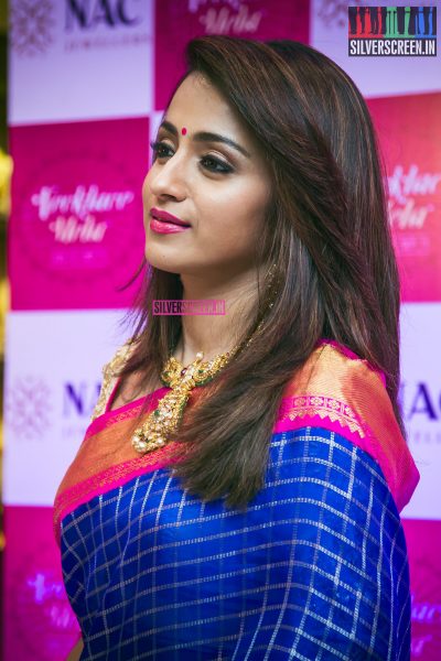 Trisha Krishnan at the Launch of NAC Jewellers Necklace Mela