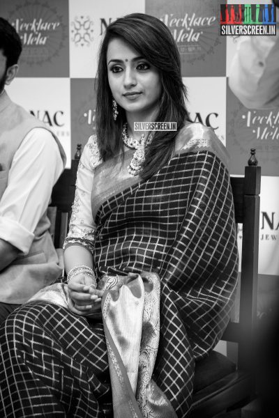 Trisha Krishnan at the Launch of NAC Jewellers Necklace Mela